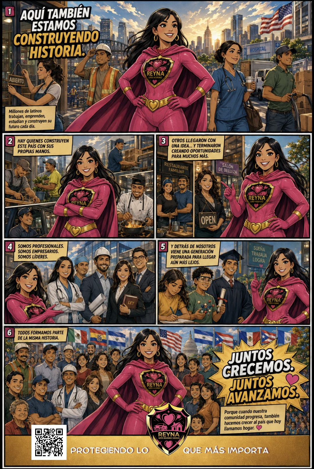 Aquí también construimos historia